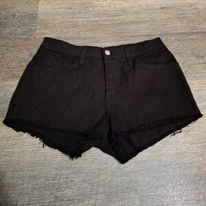 Black O 2 Denim Women Shorts Size Med O2 Denim